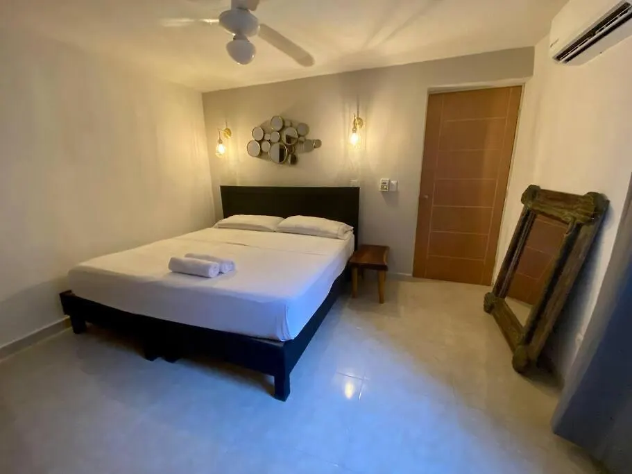 Cozy 3B2Br Centric Location Pool Wifi Van Rental Cancún Lägenhet